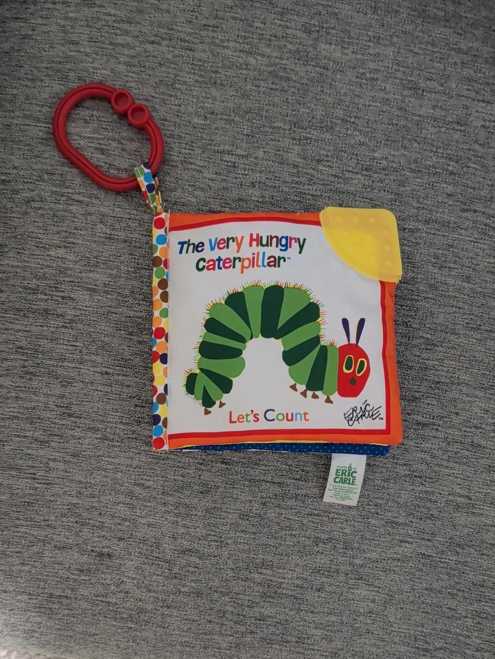 The Very Hungry Caterpillar Let's Count Soft Toy Book